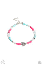 Load image into Gallery viewer, Carefree Coral- Pink Anklet
