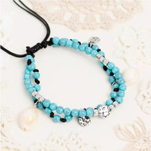 Load image into Gallery viewer, Buy and Shell- Blue Anklet
