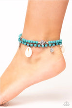 Load image into Gallery viewer, Buy and Shell- Blue Anklet
